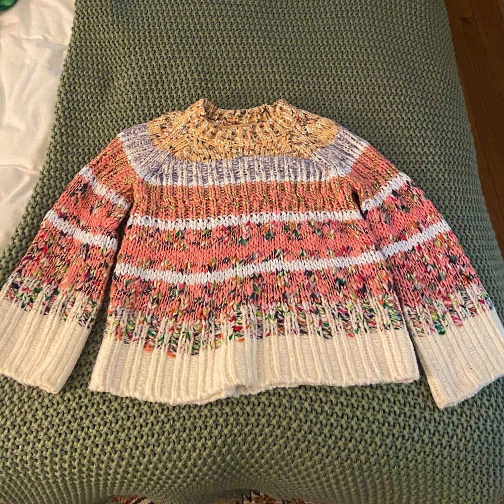 Anthropologie multicolor Sweater, Size Small